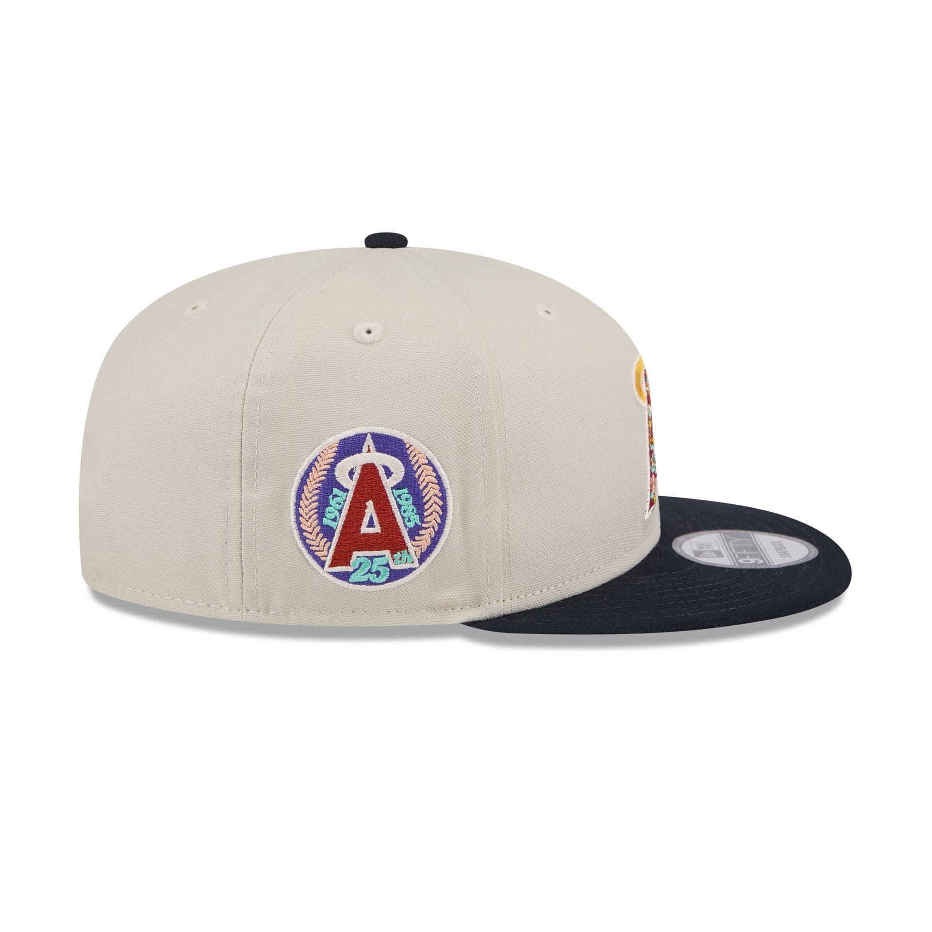 Los Angeles Angels Floral Fill 9FIFTY Snapback Hat Male Product Image