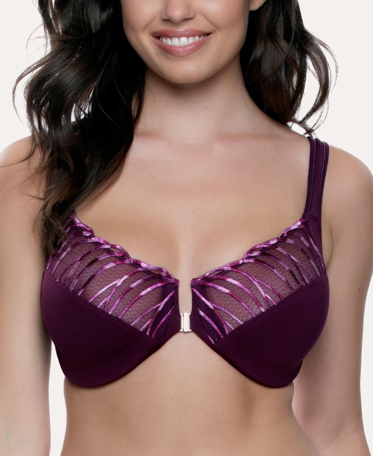 Paramour by Felina Angie Front Close Minimizer Bra 115071, Womens Product Image