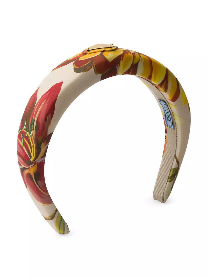 Womens Printed Fabric Headband Product Image