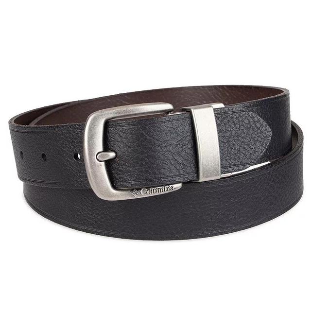 Mens Columbia Reversible Casual Belt Grey Product Image