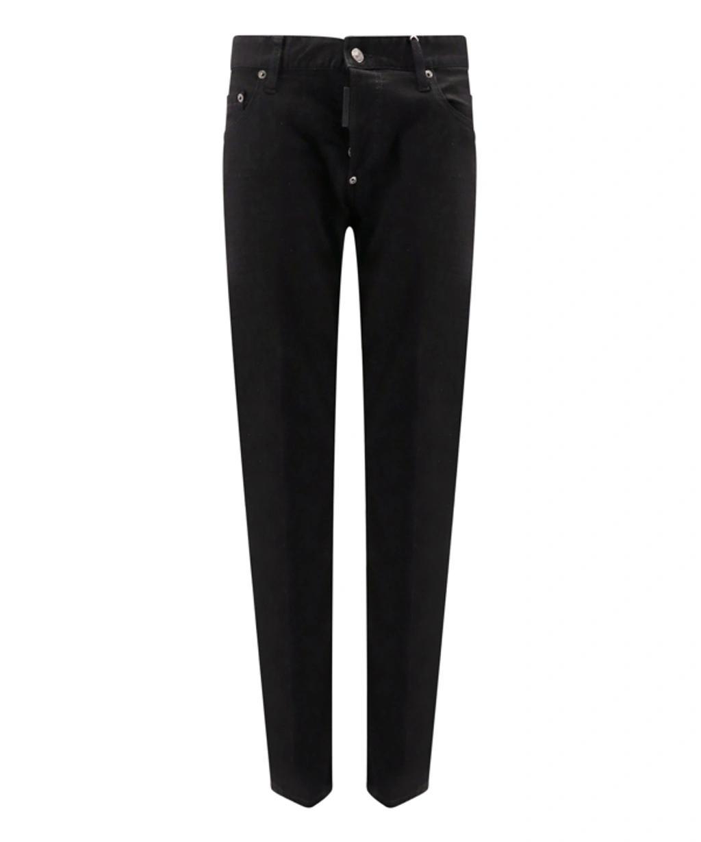 DSQUARED2 Dark Rise Slim Jean Jeans In Black Product Image