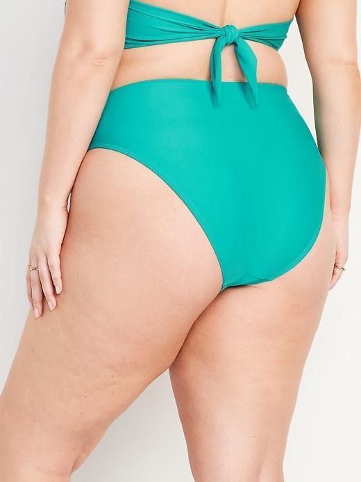 Extra High-Waisted French-Cut Bikini Swim Bottoms Product Image