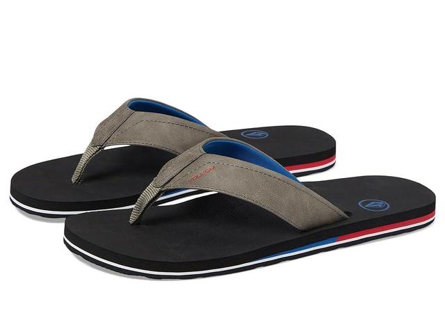 Volcom Victor (Cement Grey) Men's Sandals Product Image