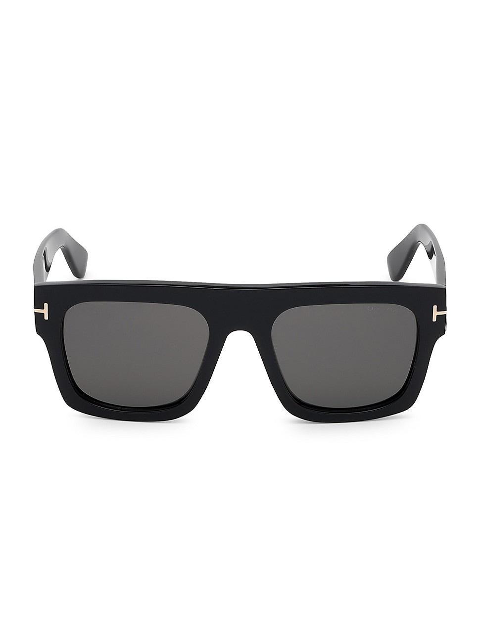 Mens Fausto Thick Acetate Sunglasses Product Image