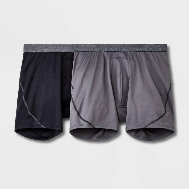 Mens TurboDry 2pk Underwear - All In Motion /Gray Product Image