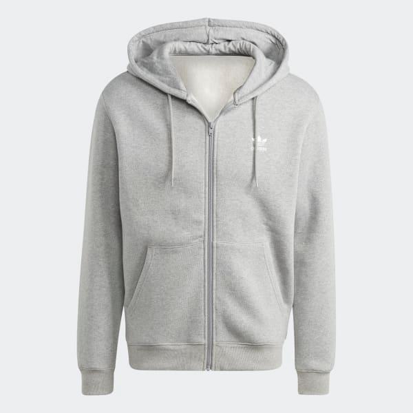 Trefoil Essentials Full-Zip Hoodie Product Image