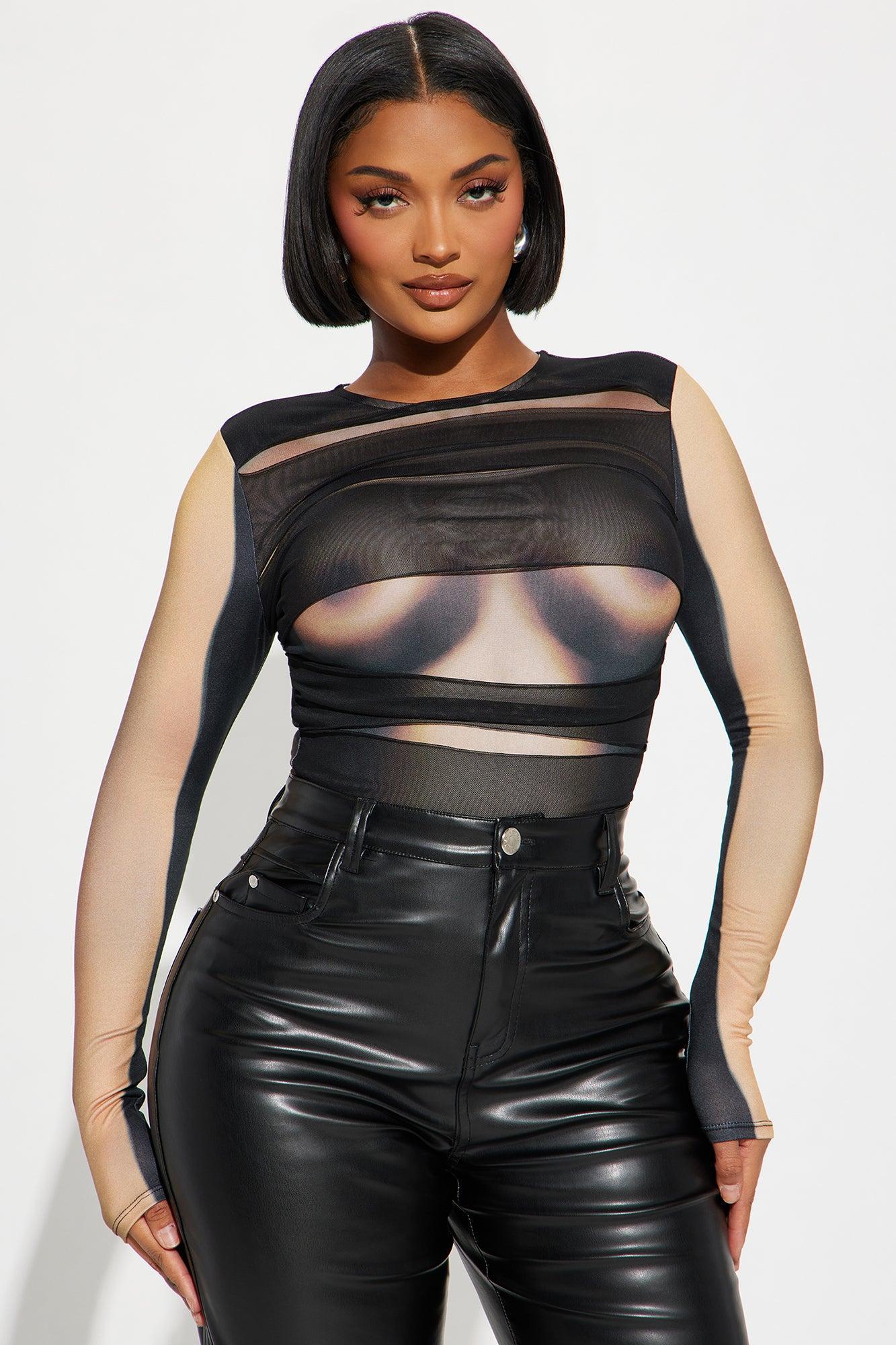 Out Of Your League Bodysuit - Black/combo Product Image