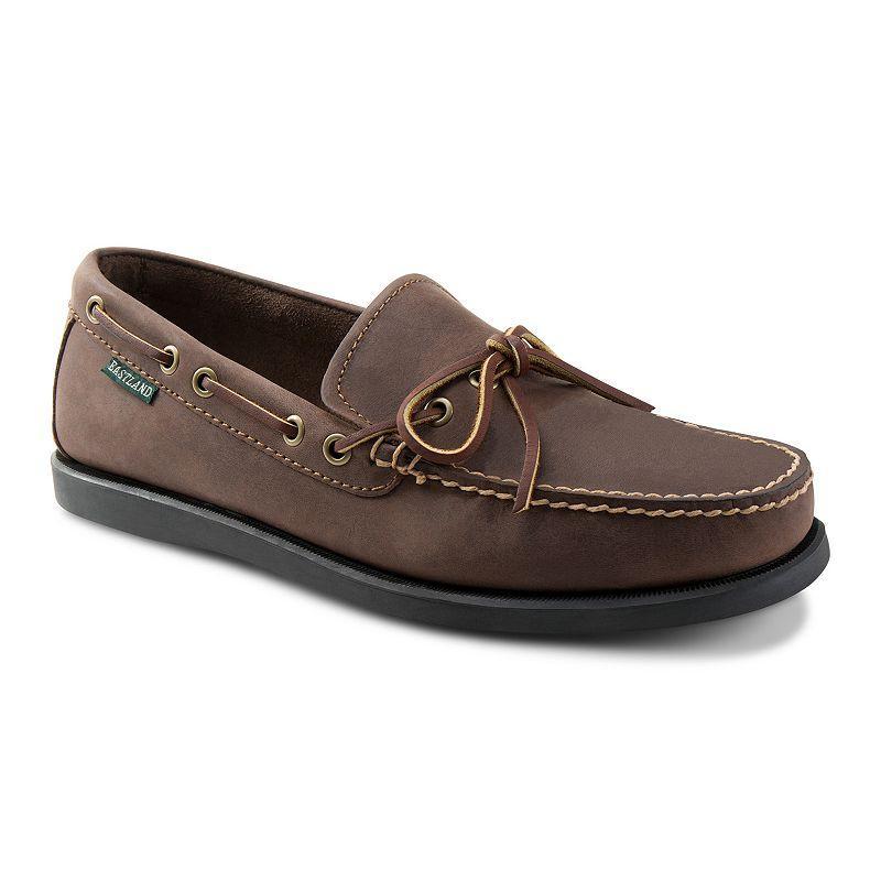 Eastland Mens Yarmouth Bomber Leather Camp Moc Slip On Product Image