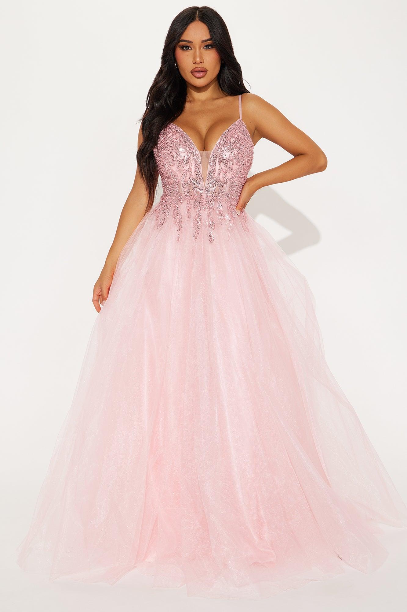 Fairy Tale Princess Maxi Dress - Blush Product Image