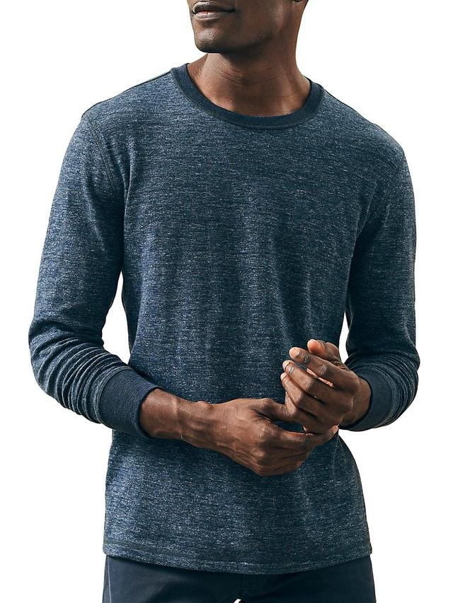 Mens Cotton-Blend Crewneck Sweatshirt Product Image