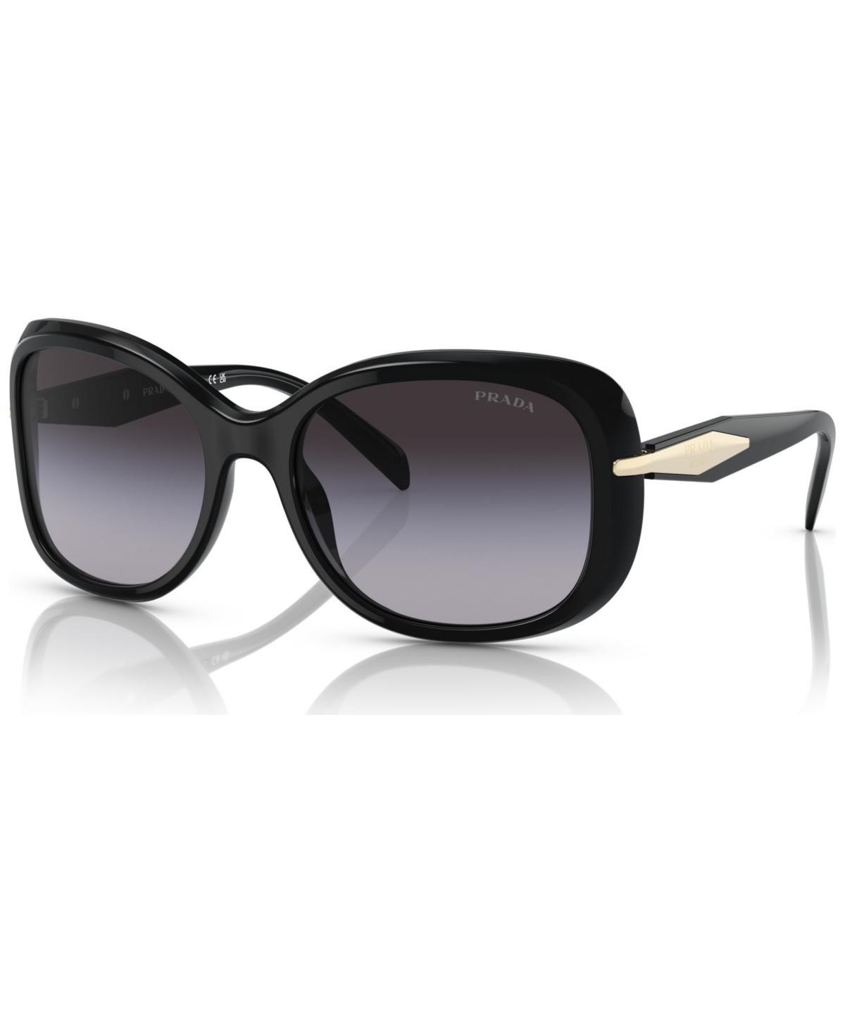 Prada Oval Womens Sunglasses, Pr 04ZS Product Image