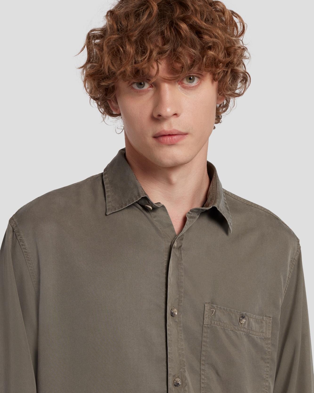 Weightless Shirt in Grey Male Product Image