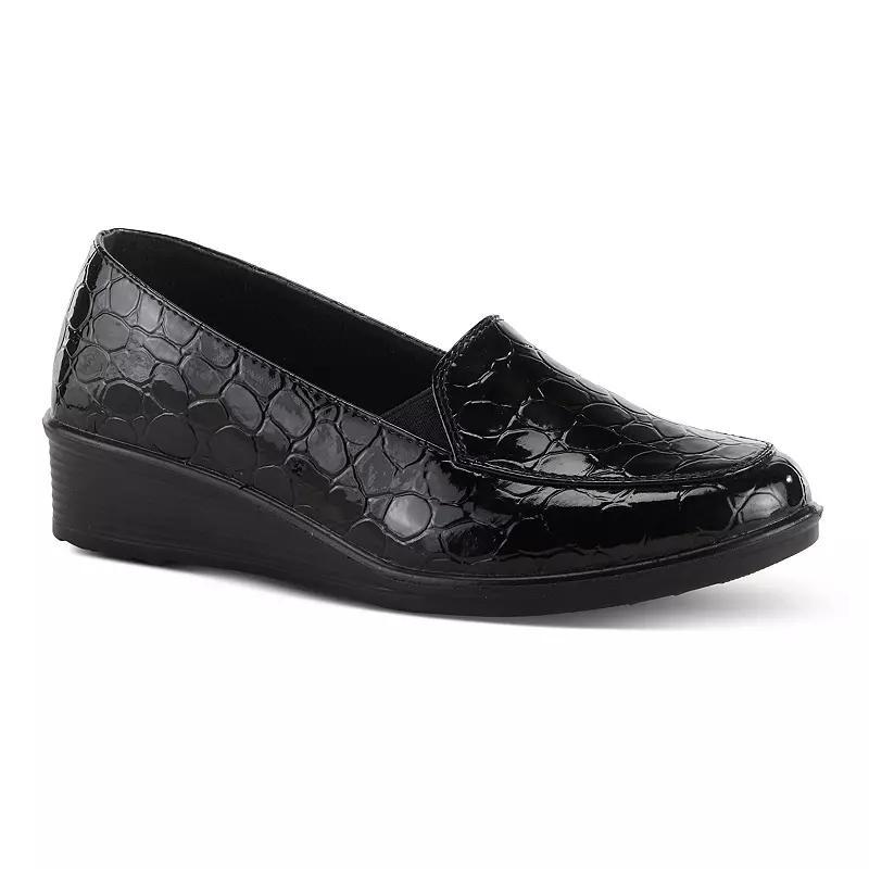 Flexus by Spring Step Biddey Womens Slip-on Loafers Black Product Image