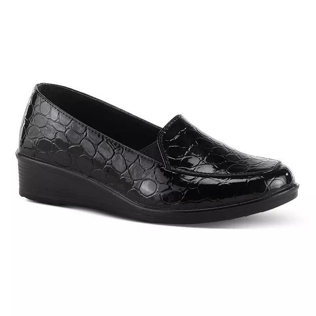 Flexus by Spring Step Biddey Womens Slip-on Loafers Black Product Image