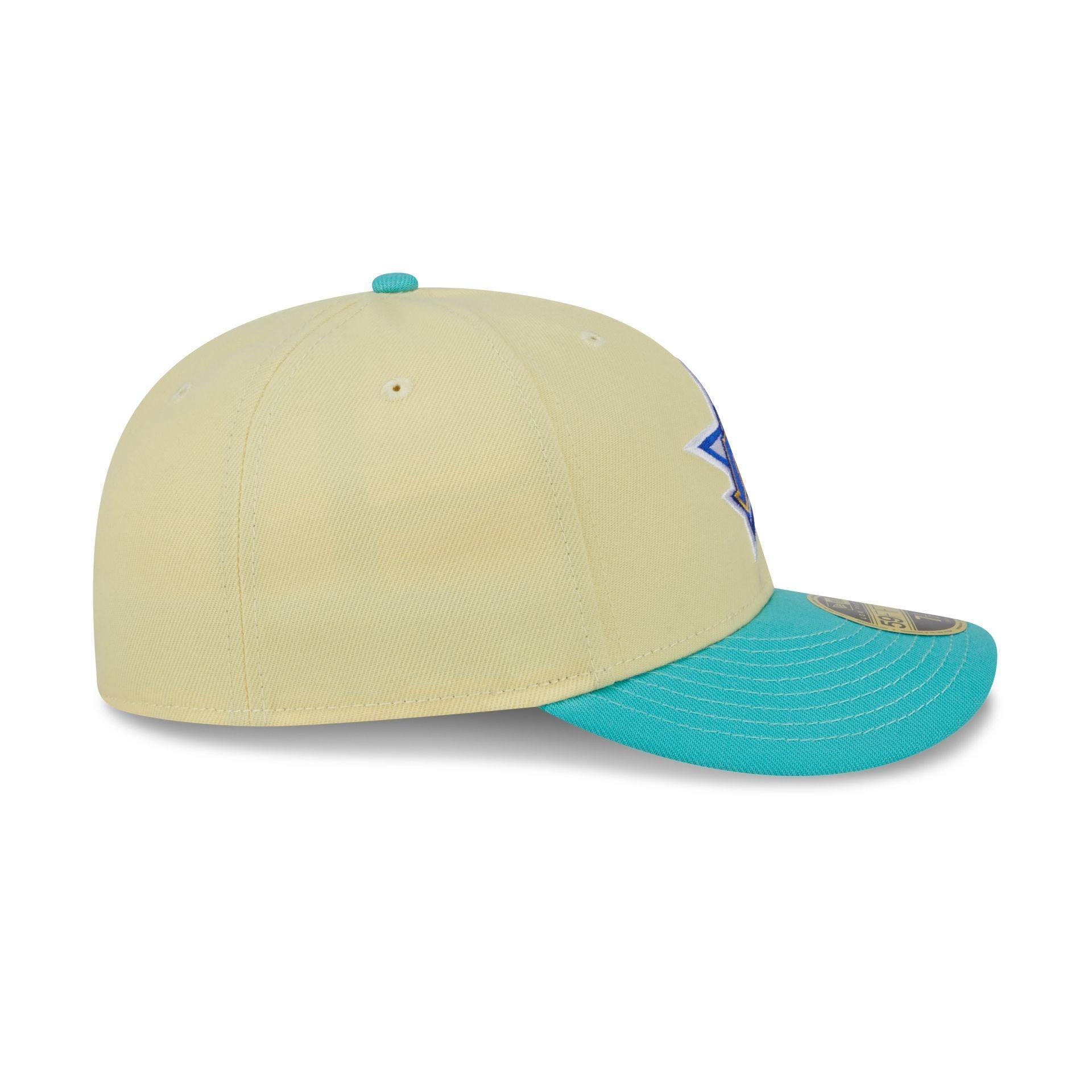 Seattle Mariners Soft Yellow Low Profile 59FIFTY Fitted Hat Male Product Image