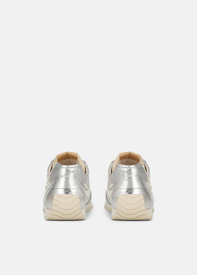 Oasis Metallic Leather Runner Sneaker Product Image