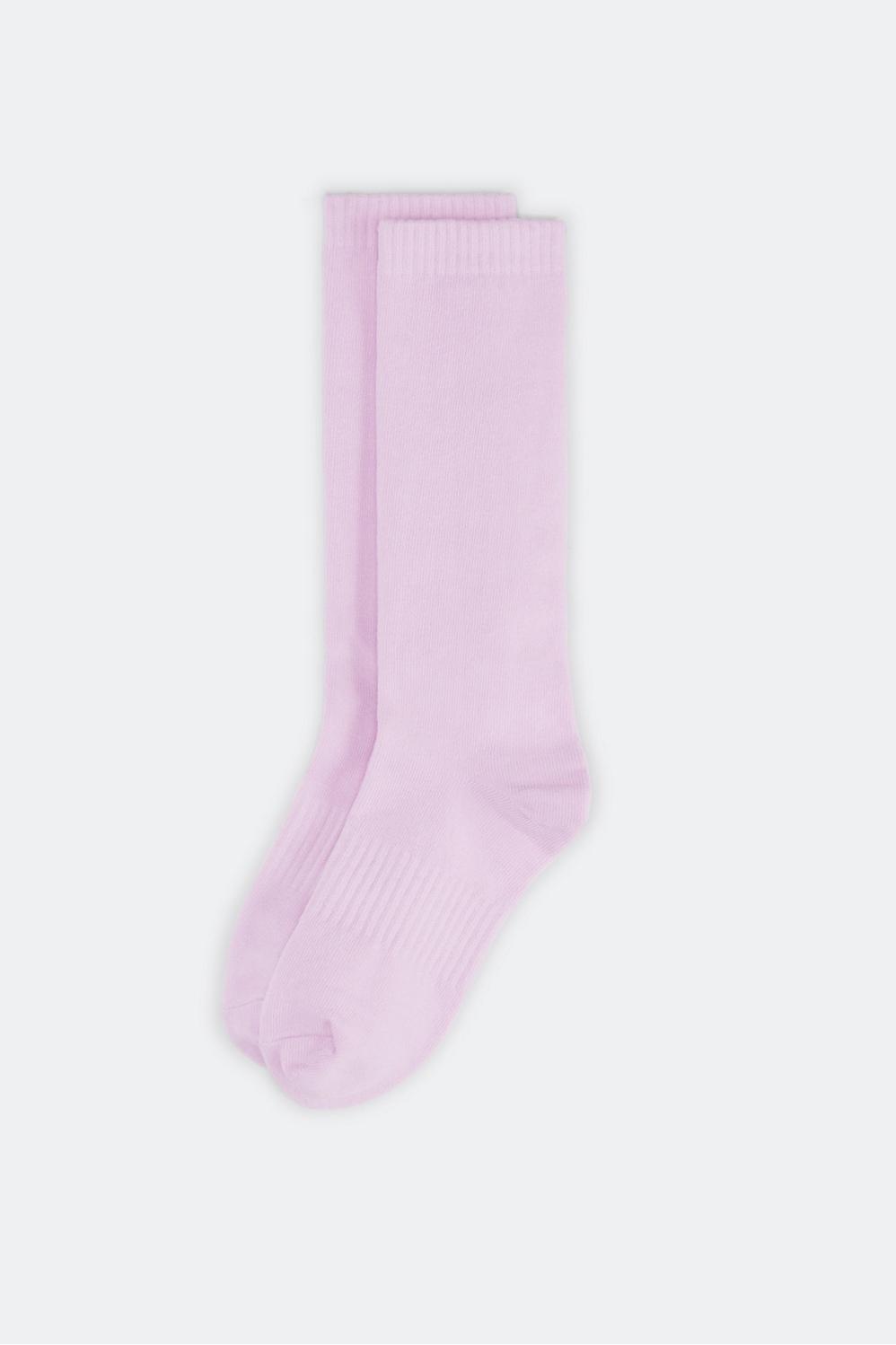 Fabletics Performance Sock 9 Womens Lavender Lustre Size Osfm Product Image