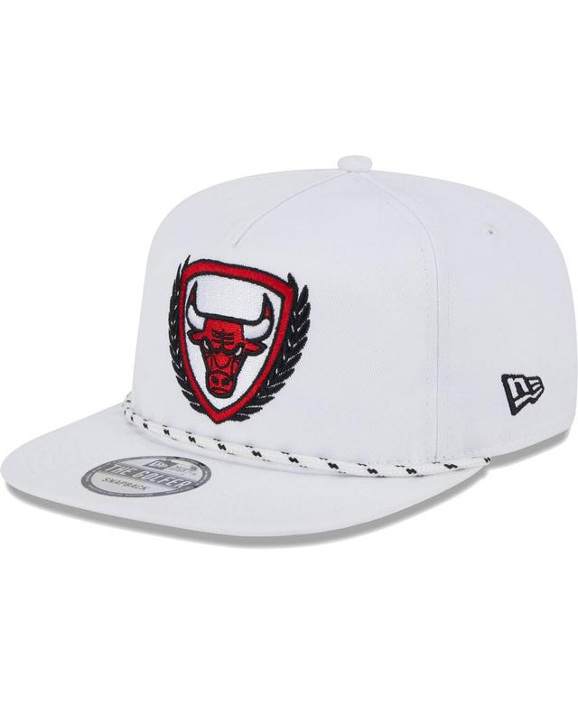 Mens New Era Chicago Bulls The Golfer Crest Snapback Hat Product Image