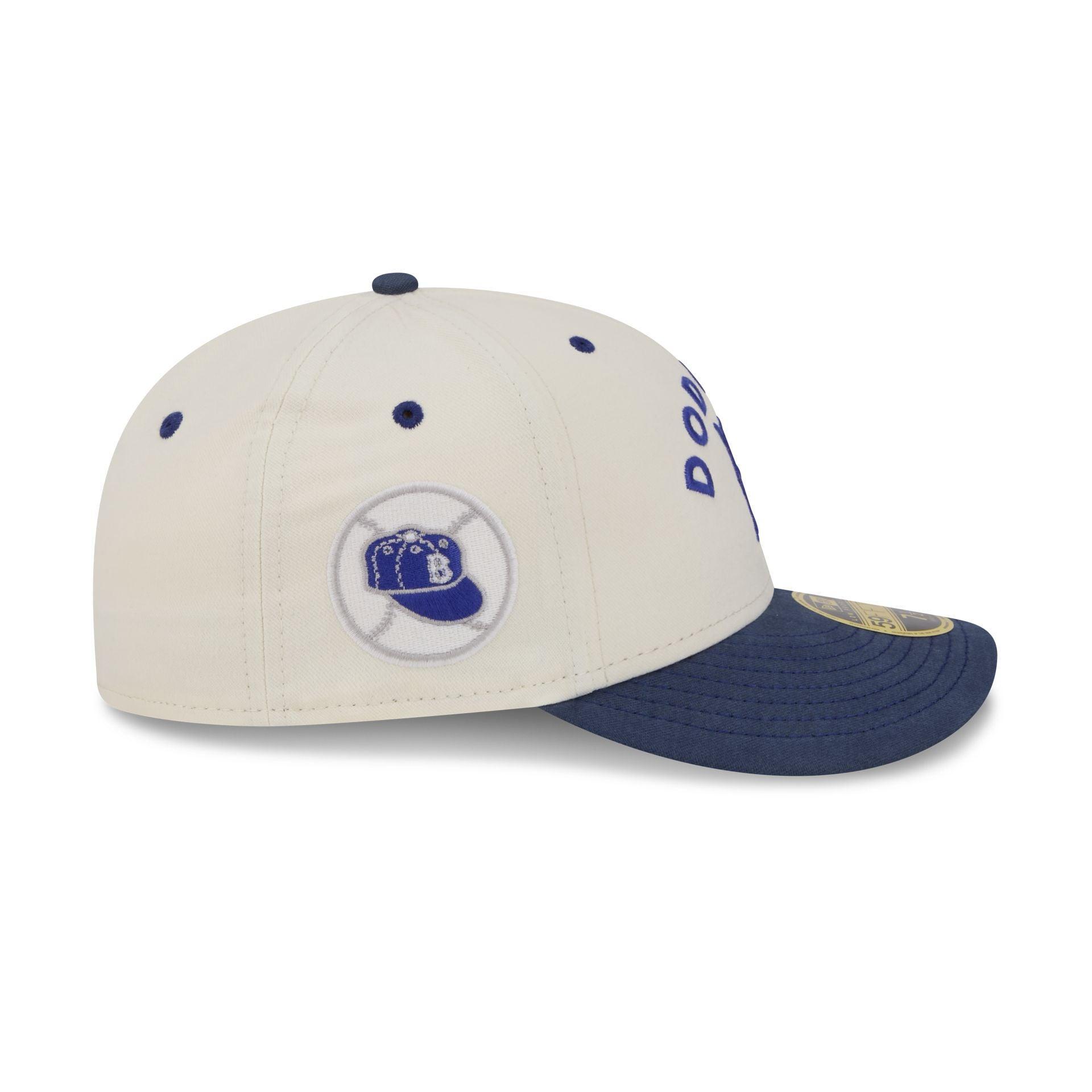 Brooklyn Dodgers Vintage Stack Low Profile 59FIFTY Fitted Hat Male Product Image