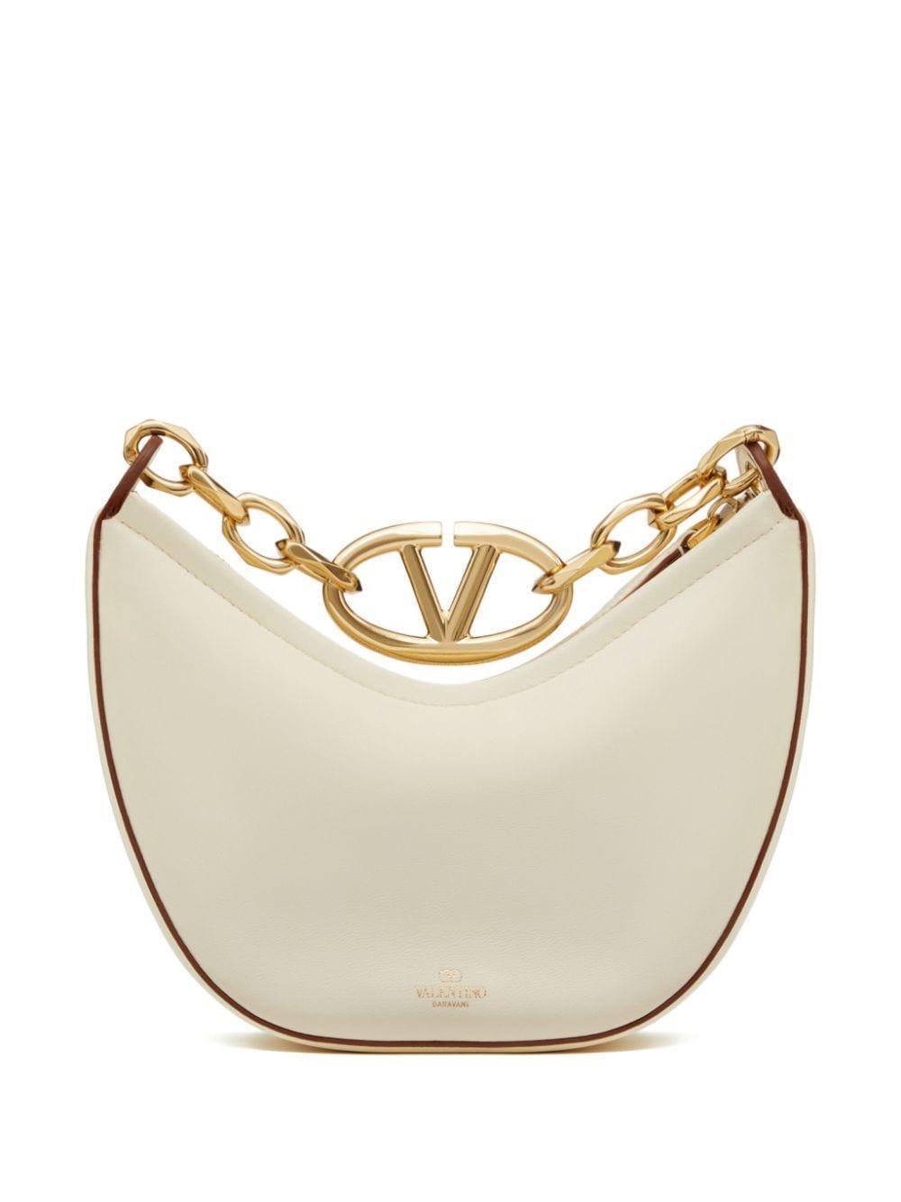 Vlogo Moon Hobo Bag In Ivory Product Image