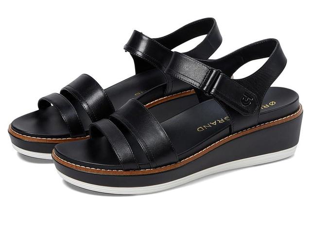 Cole Haan Originalgrand Peyton Flatform Black) Women's Sandals Product Image