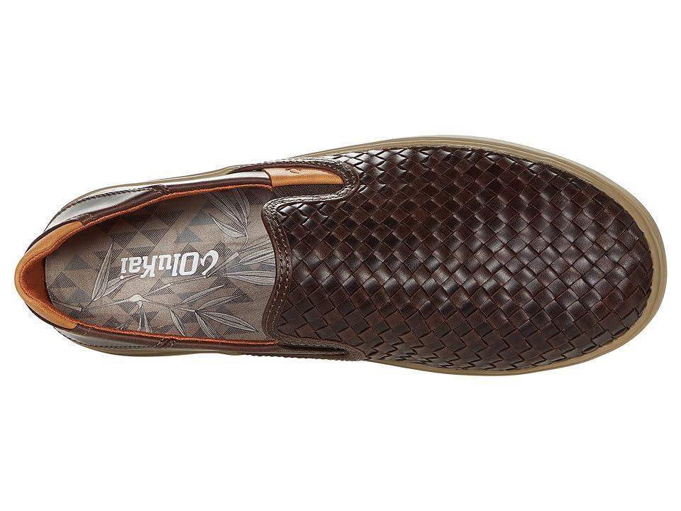 OluKai Laeahi Lauhala Woven Leather Shoe Product Image