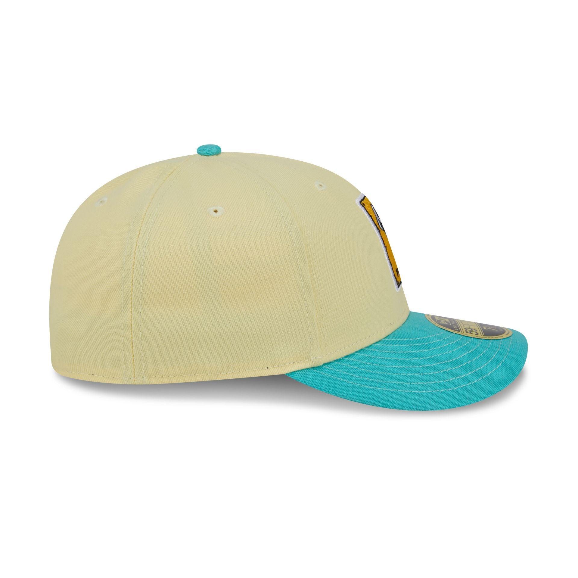 Pittsburgh Pirates Soft Yellow Low Profile 59FIFTY Fitted Hat Male Product Image