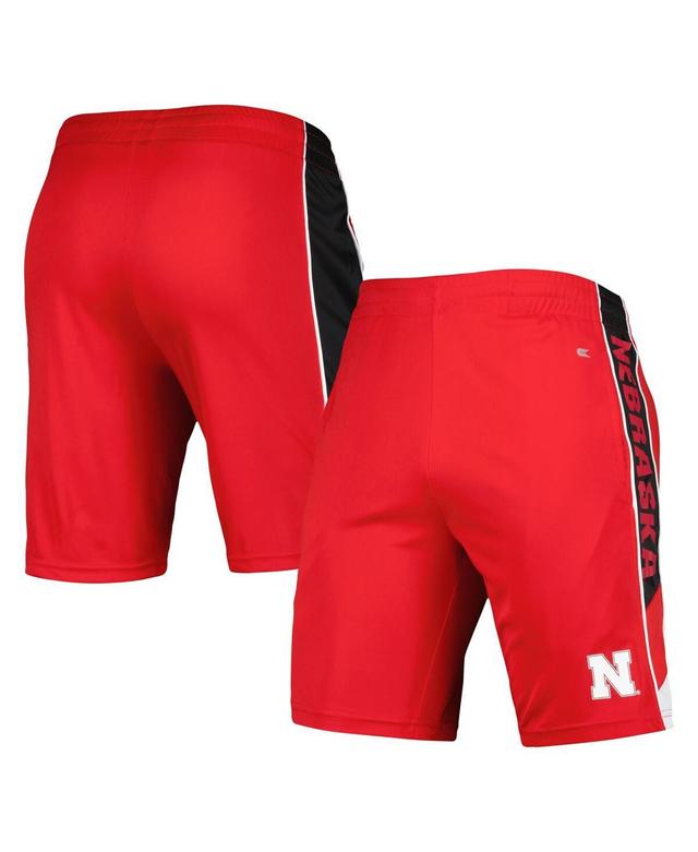 Mens Colosseum Scarlet Nebraska Huskers Pool Time Shorts Product Image