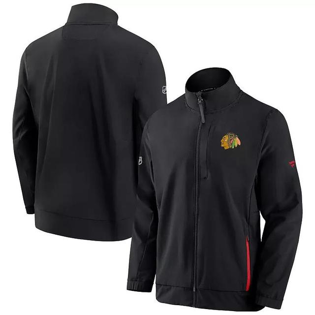 Mens Fanatics Black Philadelphia Flyers Authentic Pro Rink Coaches Full-Zip Jacket Product Image