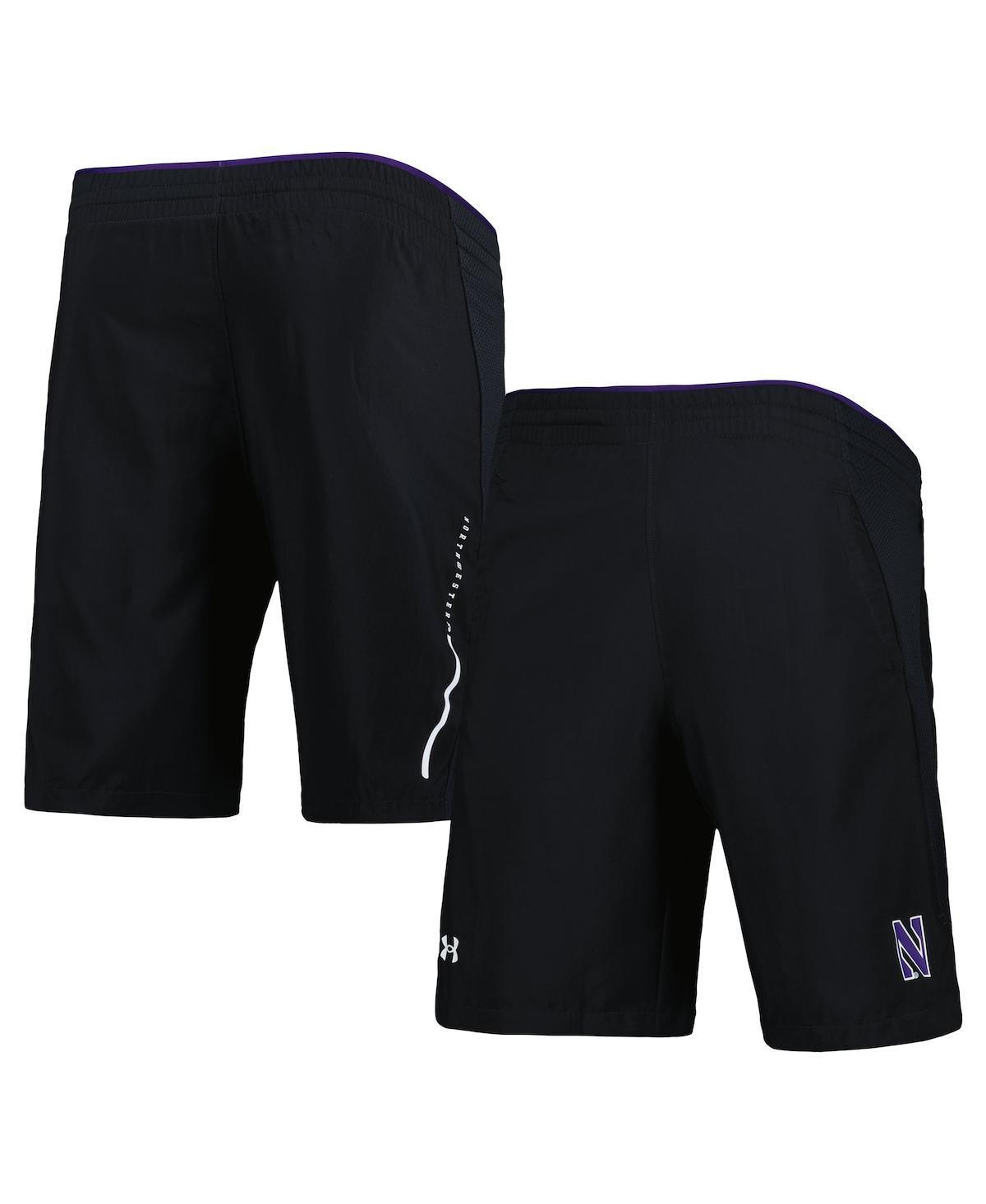 Mens Under Armour Northwestern Wildcats Woven Shorts Product Image