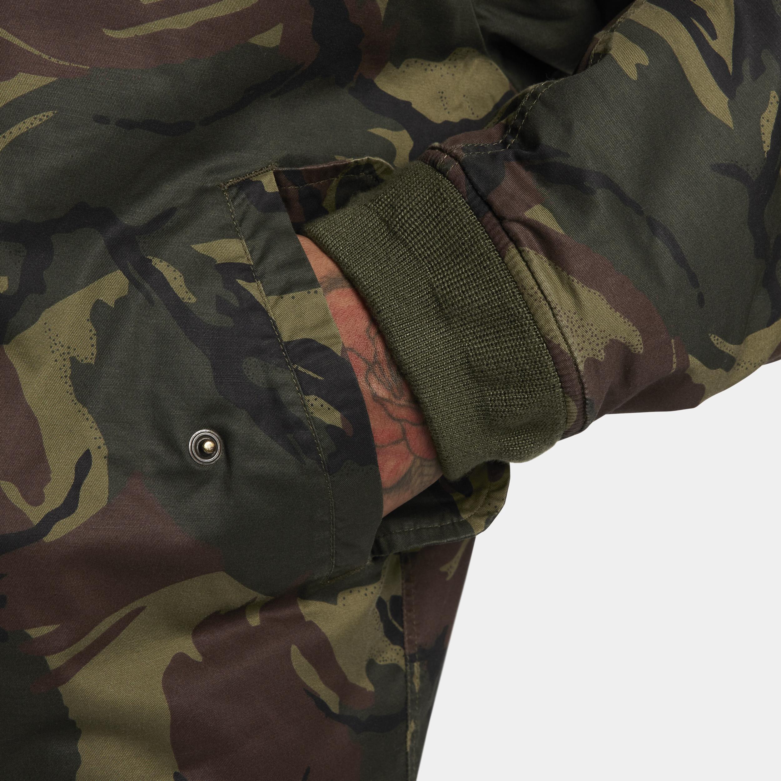 Nike Life camo print bomber jacket Product Image