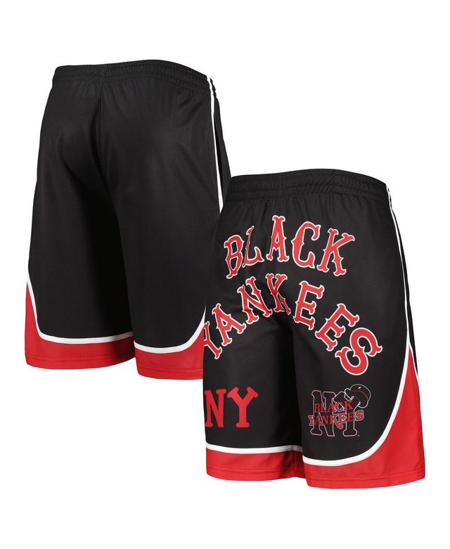 Men's Stitches Black Black Yankees Shorts Product Image