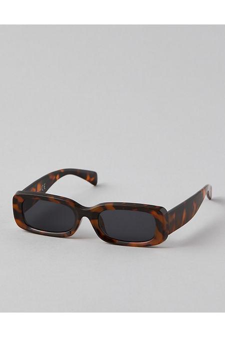 AEO Rectangular Tortoise Sunglasses Womens product image