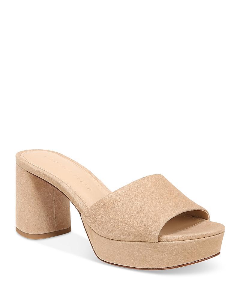 Womens Dali 70MM Suede Platform Mules Product Image