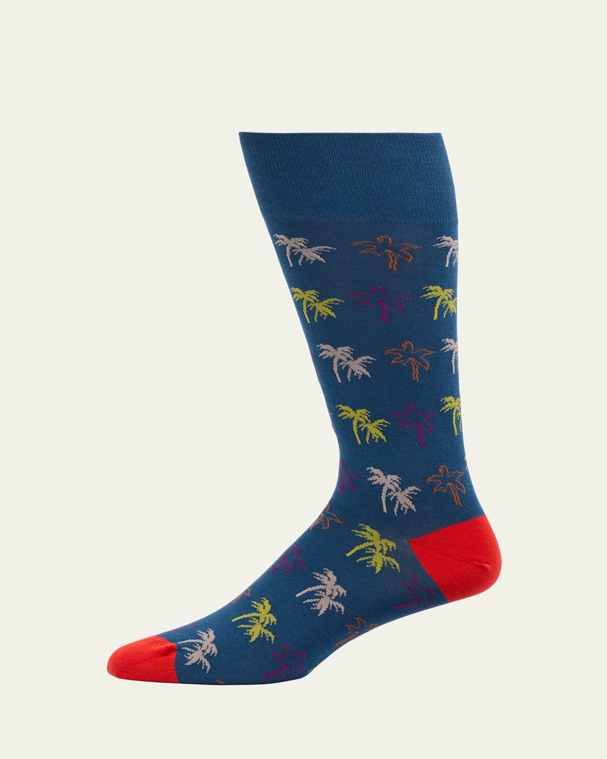 Mens Felix Palm Crew Socks Product Image