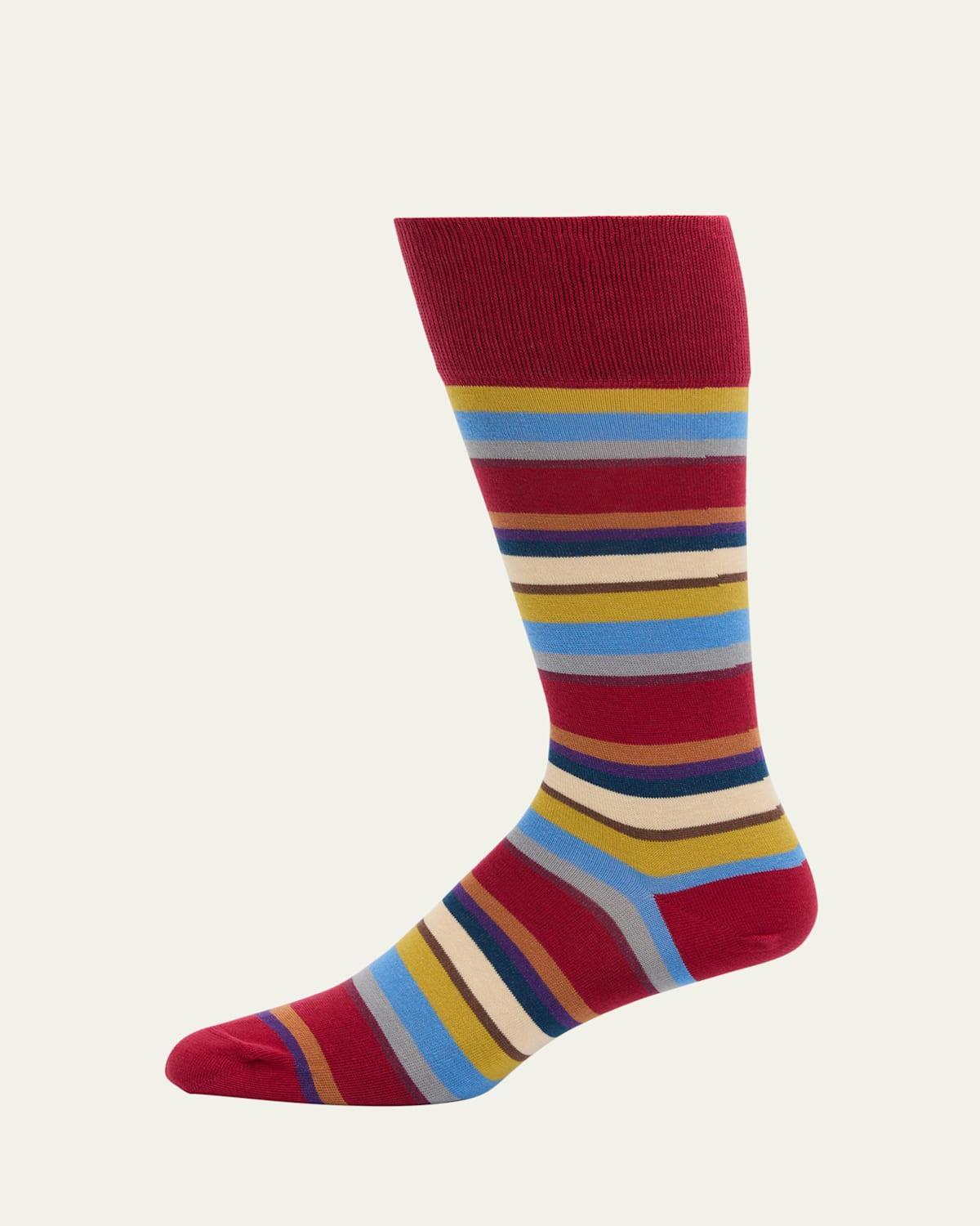 Mens Franklin Stripe Crew Socks Product Image