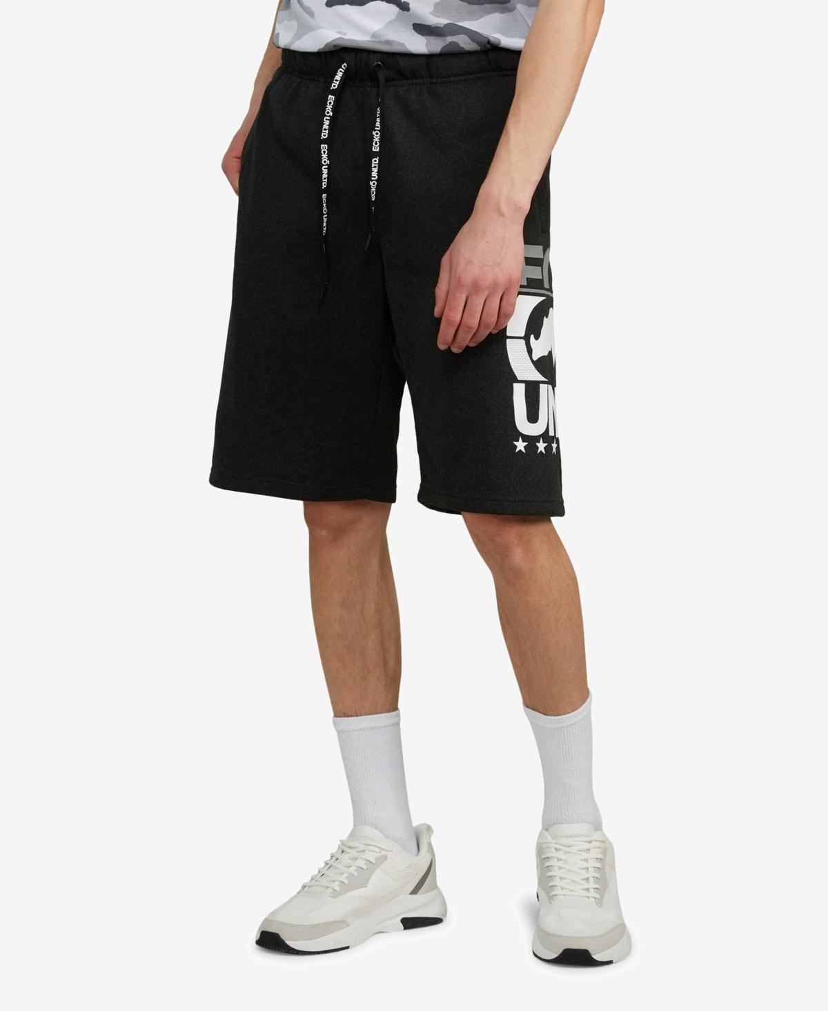 Ecko Unltd Mens In The Middle Fleece Shorts Product Image