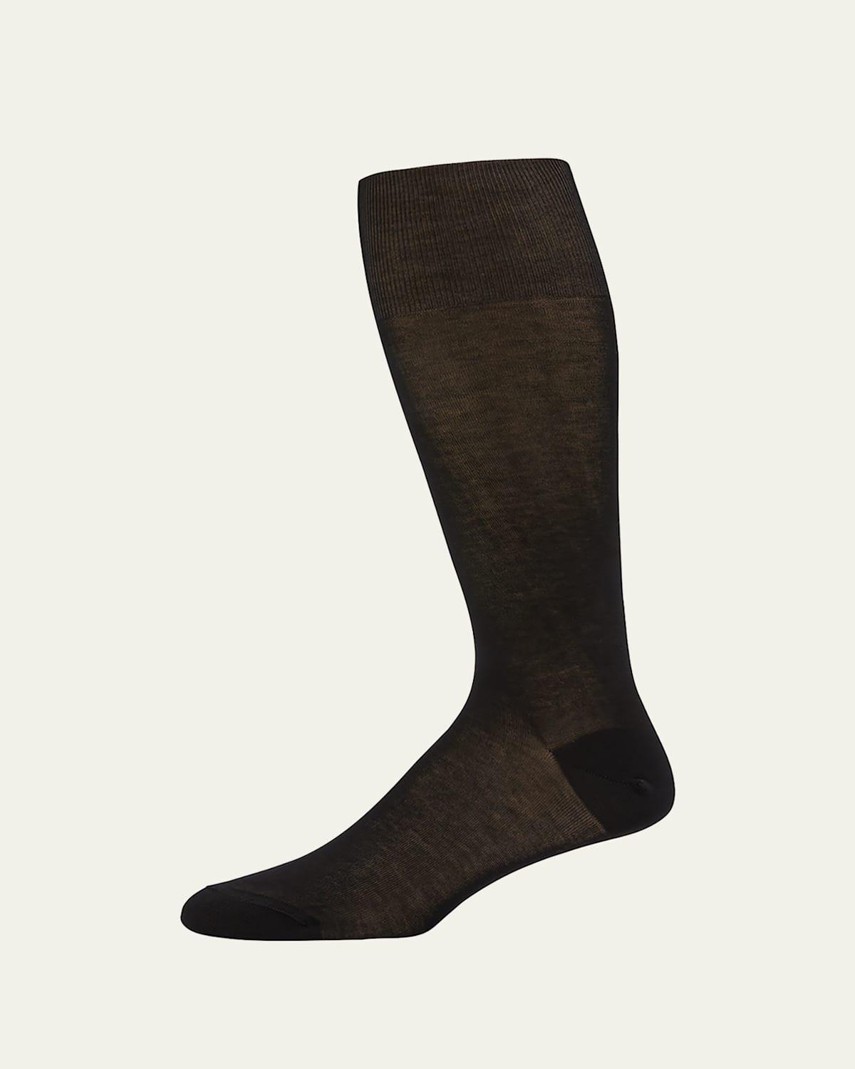 Mens Knit Over-Calf Socks Product Image