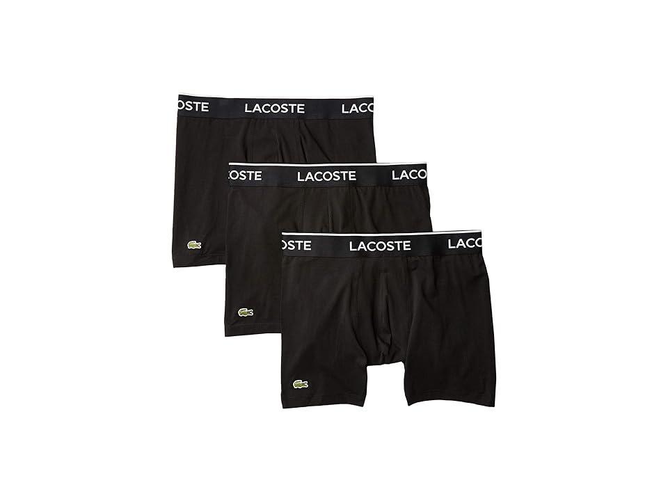 Lacoste Branded Waist Long Stretch Classic Boxer Briefs 3 Product Image