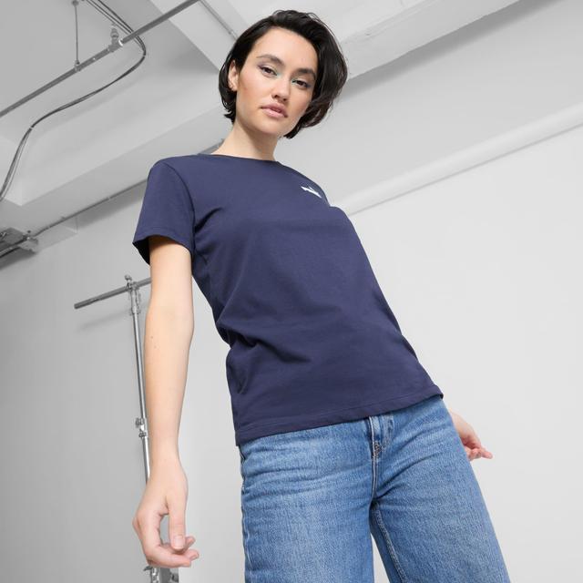 PUMA ESSENTIALS Small Logo Women's T-Shirt Product Image