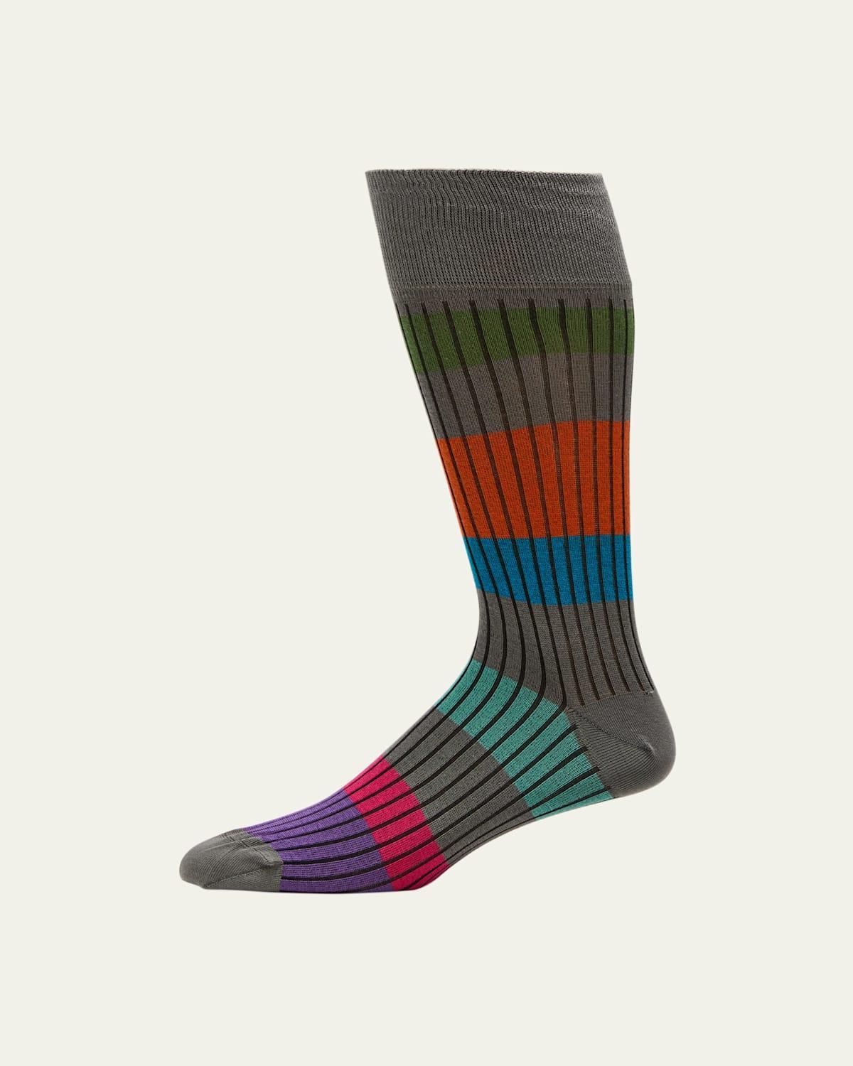 Mens Errol Stripe Crew Socks Product Image