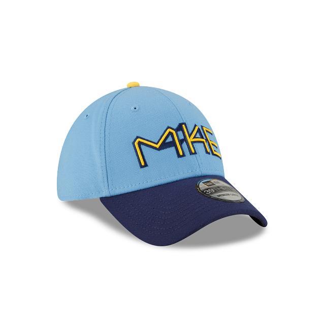 Milwaukee Brewers City Connect 39THIRTY Stretch Fit Hat Male Product Image