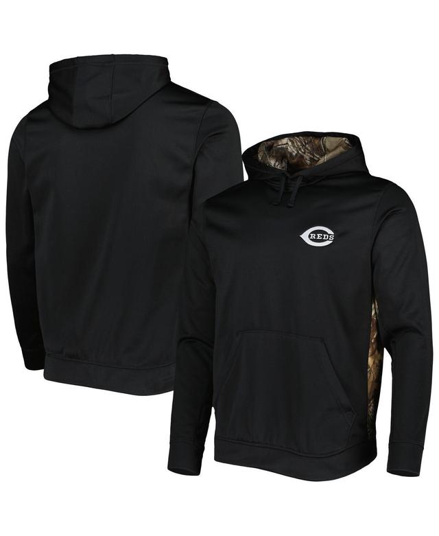 Mens Dunbrooke Black/Camo Cincinnati Reds Ranger Pullover Hoodie Product Image