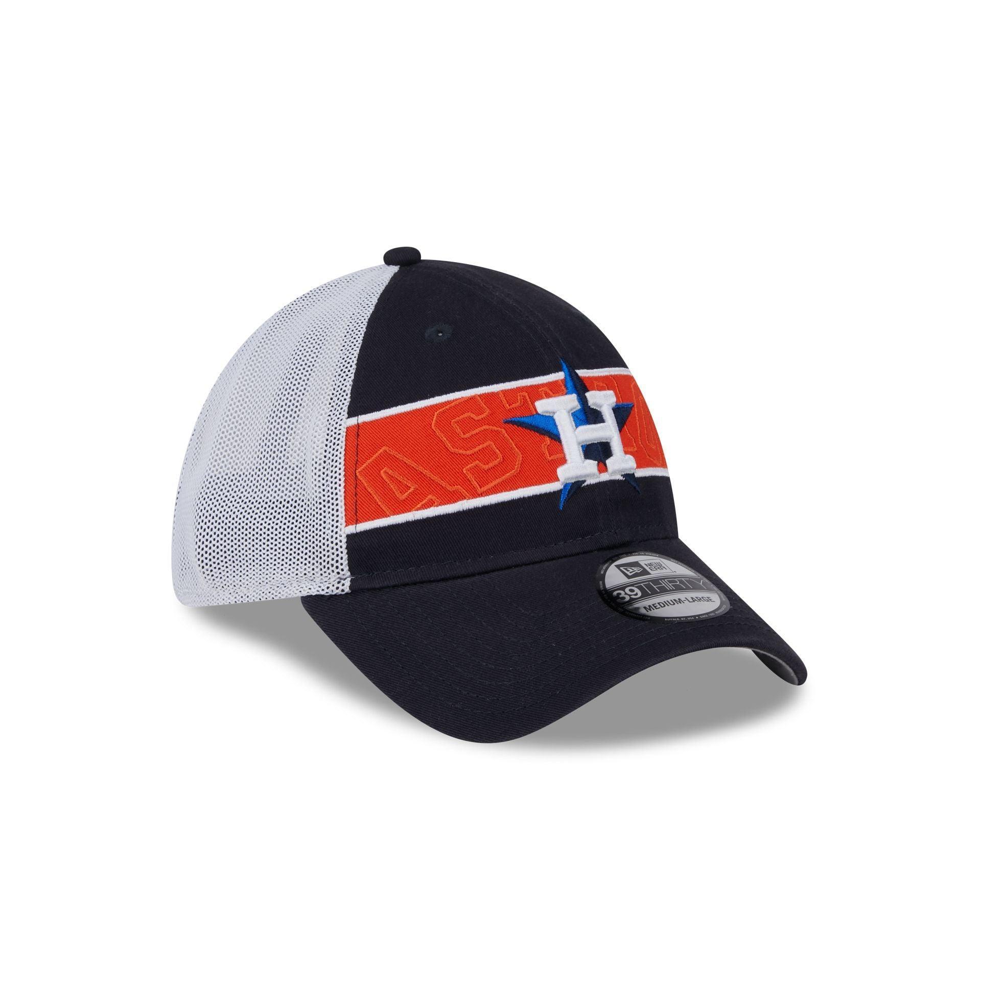 Houston Astros Banded 39THIRTY Stretch Fit Hat Male Product Image