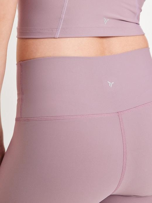 High-Waisted PowerSoft Crop Leggings Product Image