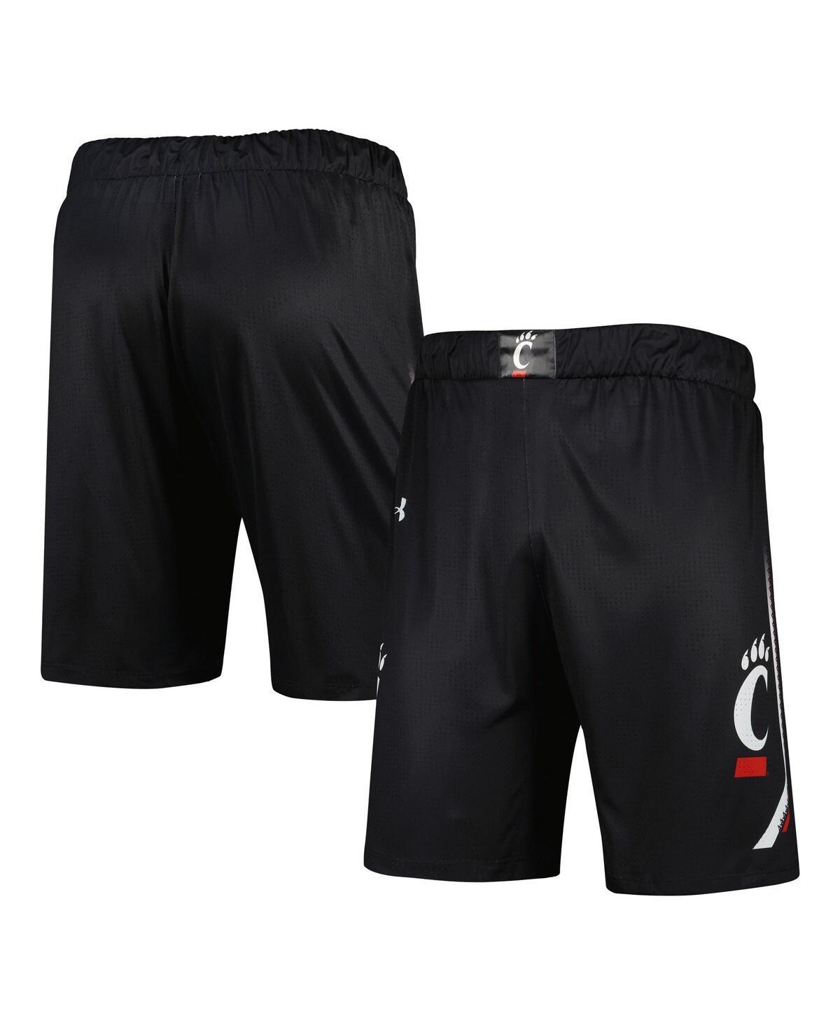 Mens Under Armour Black Cincinnati Bearcats Team Replica Basketball Shorts Product Image