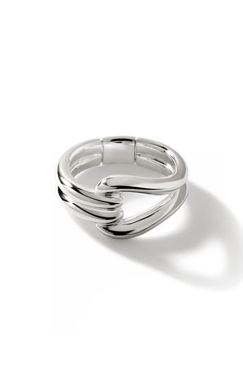 Womens Surf Sterling Silver Ring Product Image