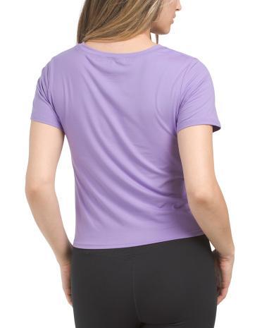 Cozy Knot Short Sleeve T-Shirt for Women Product Image