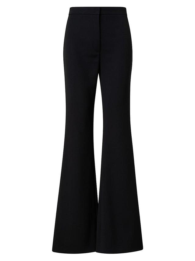 Akris punto Courtney Wide Leg Stretch Virgin Wool Pants Product Image