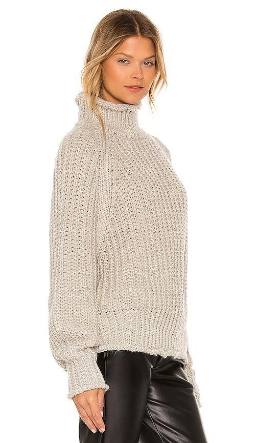 LBLC The Label Jules Sweater in Grey. Size L, S, XS. Product Image